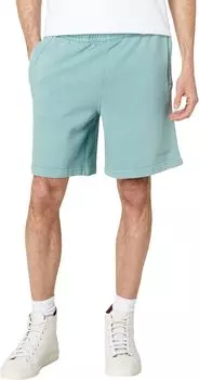 Перекрашенные шорты Code Essential Superdry, цвет Tourmaline Blue