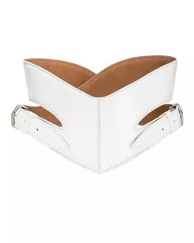 Перекрещенный пояс Alaa, цвет Blanc Optique