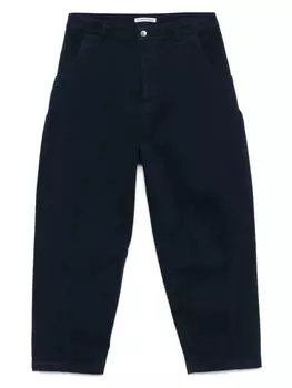 Перекрученные брюки YMC, синий