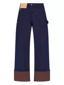 Перекрученные джинсы JW Anderson, синий