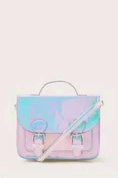 Переливающаяся сумка-сэтчел Monsoon, розовый
