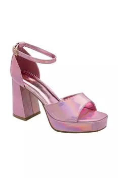 Переливающиеся босоножки на платформе на каблуке 'Ornsay' Ravel, розовый