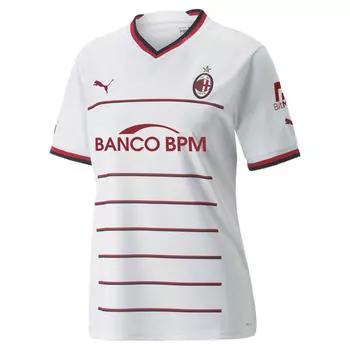 переменный ток Мужская футболка Milan 22/23 Replica Away PUMA, Бело-красный