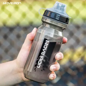 Переместить железную велосипедную бутылку с водой для горного шоссейного велосипеда, езда на большом вместительном стакане для воды, для занятий спортом на открытом воздухе, для бега, портативная бутылка с водой, 620 мл Move iron