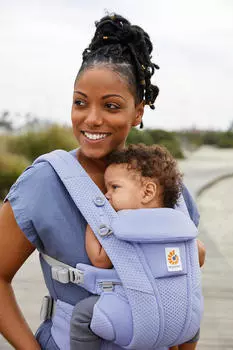 Переноска omni breeze Ergo Baby, сиреневый