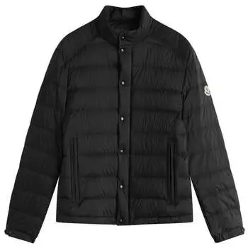 Переработанная куртка longue saison opaque selves Moncler, черный