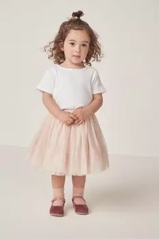 Переработанная пачка со звездами The White Company, розовый