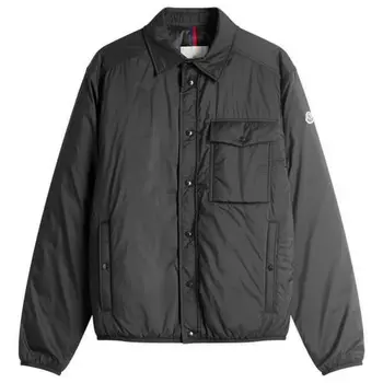 Переработанная рубашка longue saison opaque arpont Moncler, черный
