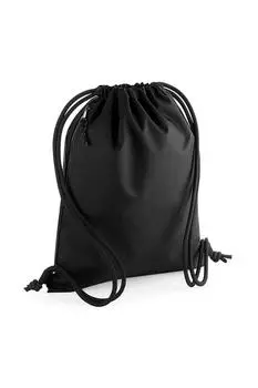 Переработанная сумка на шнурке Bagbase, черный