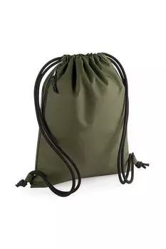 Переработанная сумка на шнурке Bagbase, зеленый