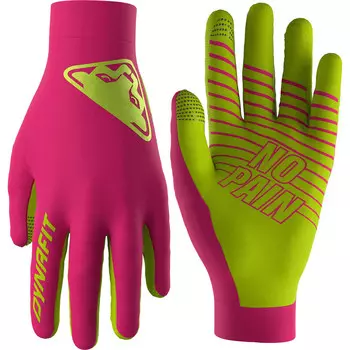 Переработанные легкие перчатки Dynafit, розовый