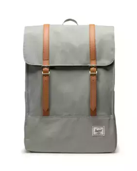 Переработанный мужской рюкзак из светло-зеленой ткани объемом 20 л с магнитными полосами Herschel, светло-зеленый