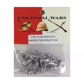 Перестрелка британской королевской морской пехоты с командованием, Colonial Wars - Eight-Nation Alliance (15mm) (Blue Moon)