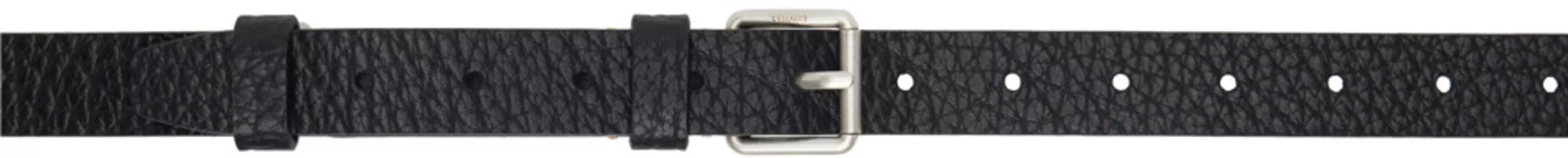 Перевернутый 25 пояс LEMAIRE, черный