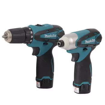 Дрель пистолетная Makita TD090D + Электродрель Makita DF330