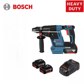 Перезаряжаемый электрический молоток Bosch с литиевой батареей, двойная электрическая версия GBH 18V-26 (пылесос в комплект не входит)