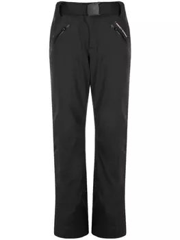 Perfect Moment брюки с поясом на пряжке и принтом, черный