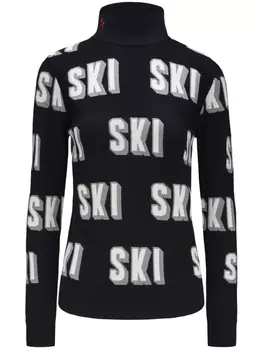 Perfect Moment джемпер 3D из шерсти мериноса, черный