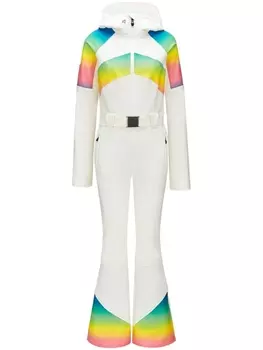 Perfect Moment лыжный костюм Tignes с принтом, белый