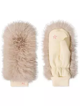 Perfect Moment перчатки из искусственного меха, нейтральный