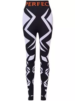 Perfect Moment жаккардовые легинсы, черный