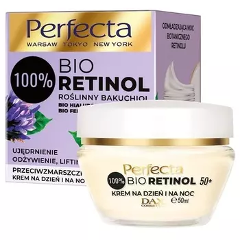 Perfecta Bio Retinol Крем для лица против морщин с ретинолом для дня и ночи 50+