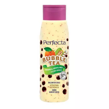 Perfecta Bubble Tea интенсивно регенерирующий лосьон для тела Апельсин + Восточное дерево + Зеленый чай 400мл
