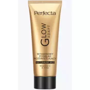 Perfecta Glow Adapt Осветляющая витаминная основа с витамином C и Amla Natural Beige