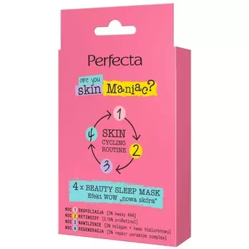 Perfecta, Набор масок для сна Skin Cycling Routine Beauty Wow Effect, новая кожа