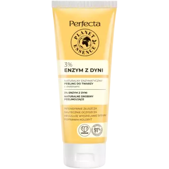 Perfecta Planet Essence Натуральный энзимный скраб для лица с 3% тыквенным энзимом, 75 мл