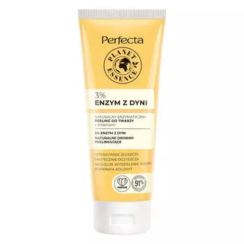 Perfecta Planet Essence Натуральный энзимный скраб для лица с 3% тыквенным энзимом 75мл