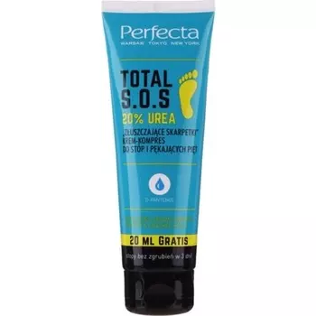 Perfecta Total Sos Cream Крем-скраб для пяток-пилингов с мочевиной, Cosmelogia