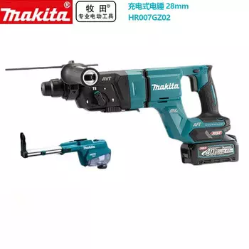 Перфоратор Makita HR007G, 28 мм + вакуумное устройство
