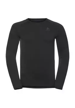 Performance Теплая функциональная рубашка, быстросохнущая, мужская odlo, цвет Black Graphite Gre