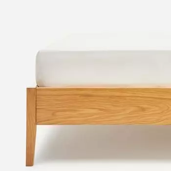 Перкаль хлопчатобумажная простынь 400 ниток. El Corte Ingls, сырой