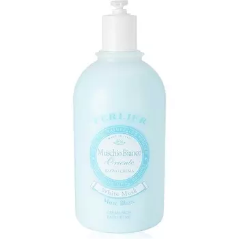 Perlier Muschio Bianco d'Oriente Крем для ванны с белым мускусом, 101,4 жидких унции (3000 мл), бутылка