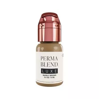 Perma Blend Luxe, Barely Brown, Пигмент для перманентного макияжа бровей, 15 мл