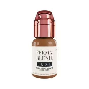 Perma Blend Luxe, Пигмент для перманентного макияжа бровей Unbeatable Brown, 15 мл