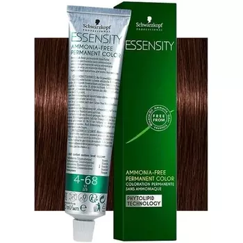Перманентная краска без аммиака, средний коричневый шоколадно-красный 60 мл, Schwarzkopf