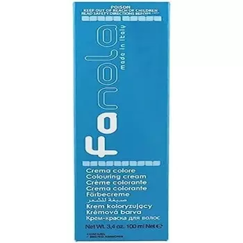 Перманентная краска для волос 6.1 Темно-русый пепельный 100мл, Fanola