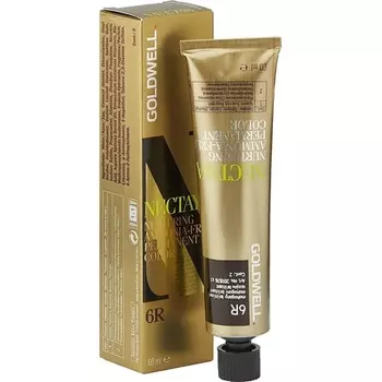 Перманентная краска для волос Nectaya 6R Mahogany Brilliant 60 мл, Goldwell