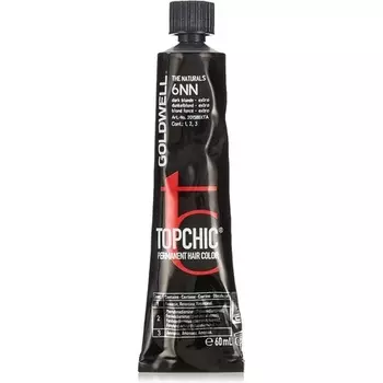 Перманентная краска для волос Topchic Tb 6Nn Темно-русый экстра 60 мл, Goldwell