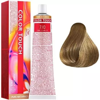 Перманентная краска для волос Wella Color Touch 7/0 60 мл