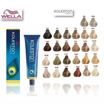 Перманентная краска для волос Wella Koleston Perfect, несколько цветов, 60 мл, блондин-коричневый