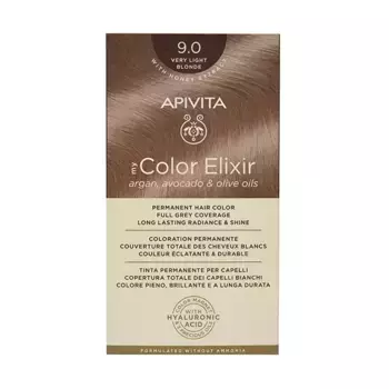 Перманентное окрашивание My Color Elixir Apivita, цвет very light blonde