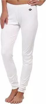Персиковые брюки Hot Chillys, белый