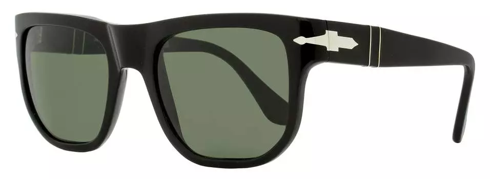 Persol квадратные солнцезащитные очки унисекс PO3306S цвет 95/31 черные 52 мм