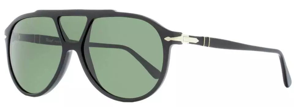Persol Мужские солнцезащитные очки-пилоты PO3217S цвет 95/31 Черные 59мм