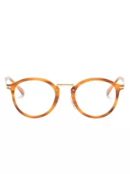 Persol очки Phantos в оправе черепаховой расцветки, коричневый
