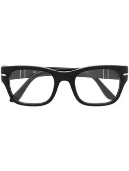 Persol очки PO3297V в квадратной оправе, черный